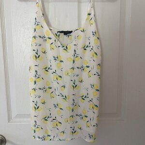 Lemon Tank Top Blouse